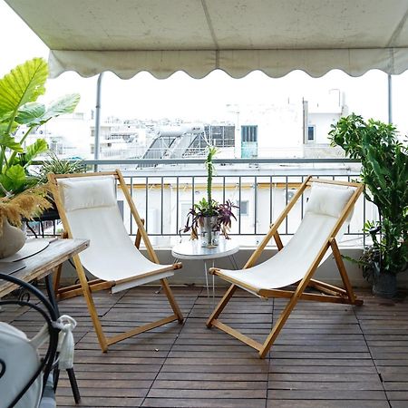 Small & Cozy With Acropolis & Lycabettus View Athen Exterior foto