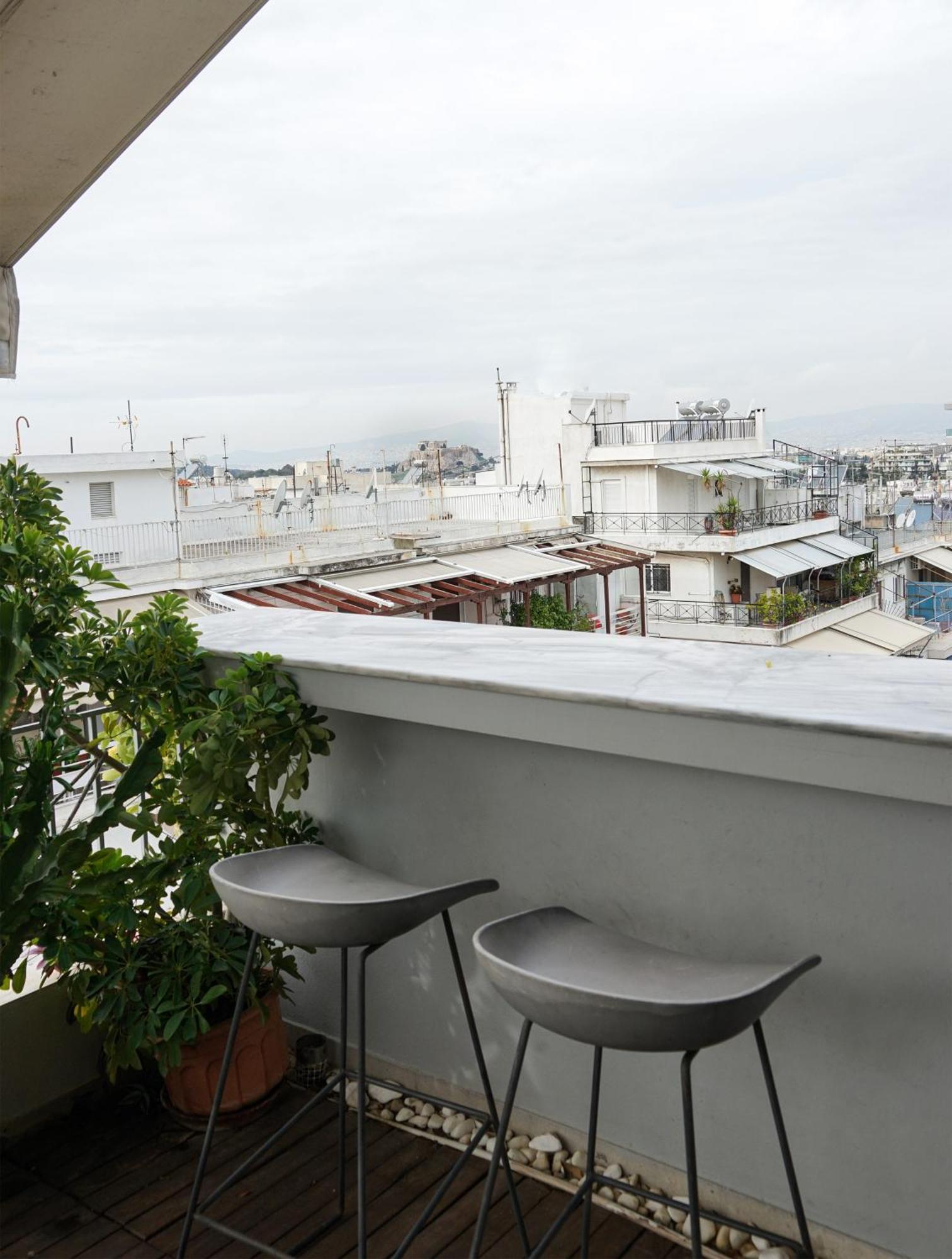 Small & Cozy With Acropolis & Lycabettus View Athen Exterior foto